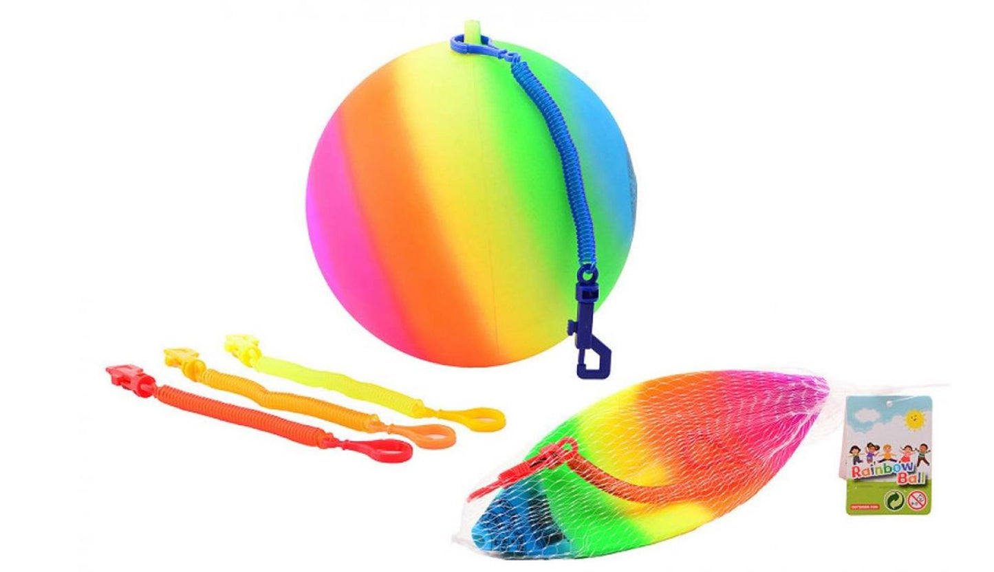 Bungeeball da palla arcobaleno divertente