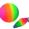 Johntoy outdoor fun regenboogbal, 20cm