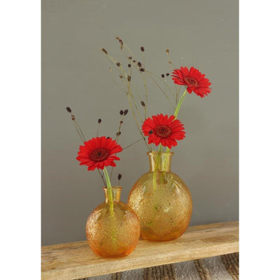 Vaso Ideas 4 stagioni bologna ocra ø9,5xh12cm