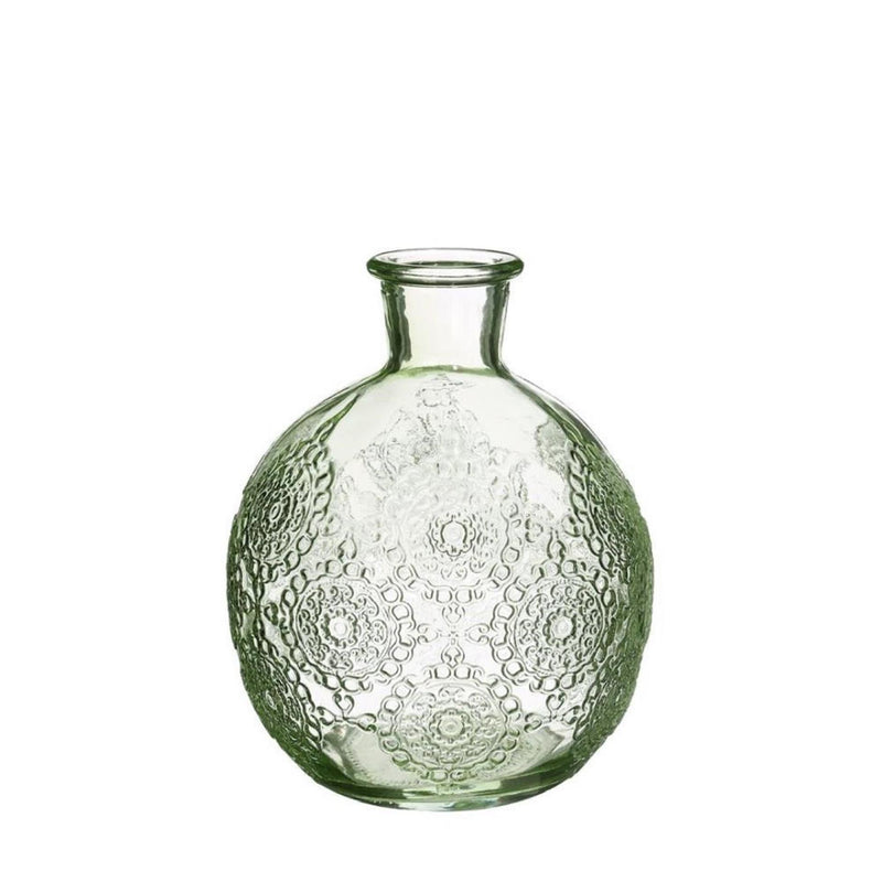 Ideas 4 seasons vaas bologna groen ø9,5xh12cm.