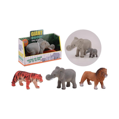 Johntoy john toy gigante animal salvaje en crecimiento