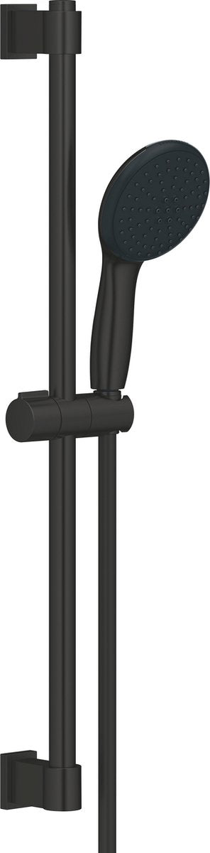Set de ducha Grohe vitalio start 110 - con barra de ducha - 2 tipos de chorro - ahorro de agua - negro mate