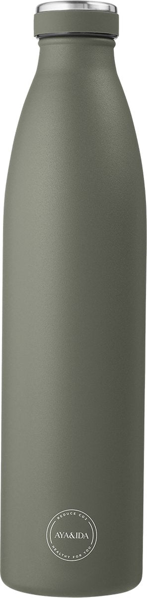 Aya ida - borraccia - thermos - borraccia - 1000 ml - verde tropicale