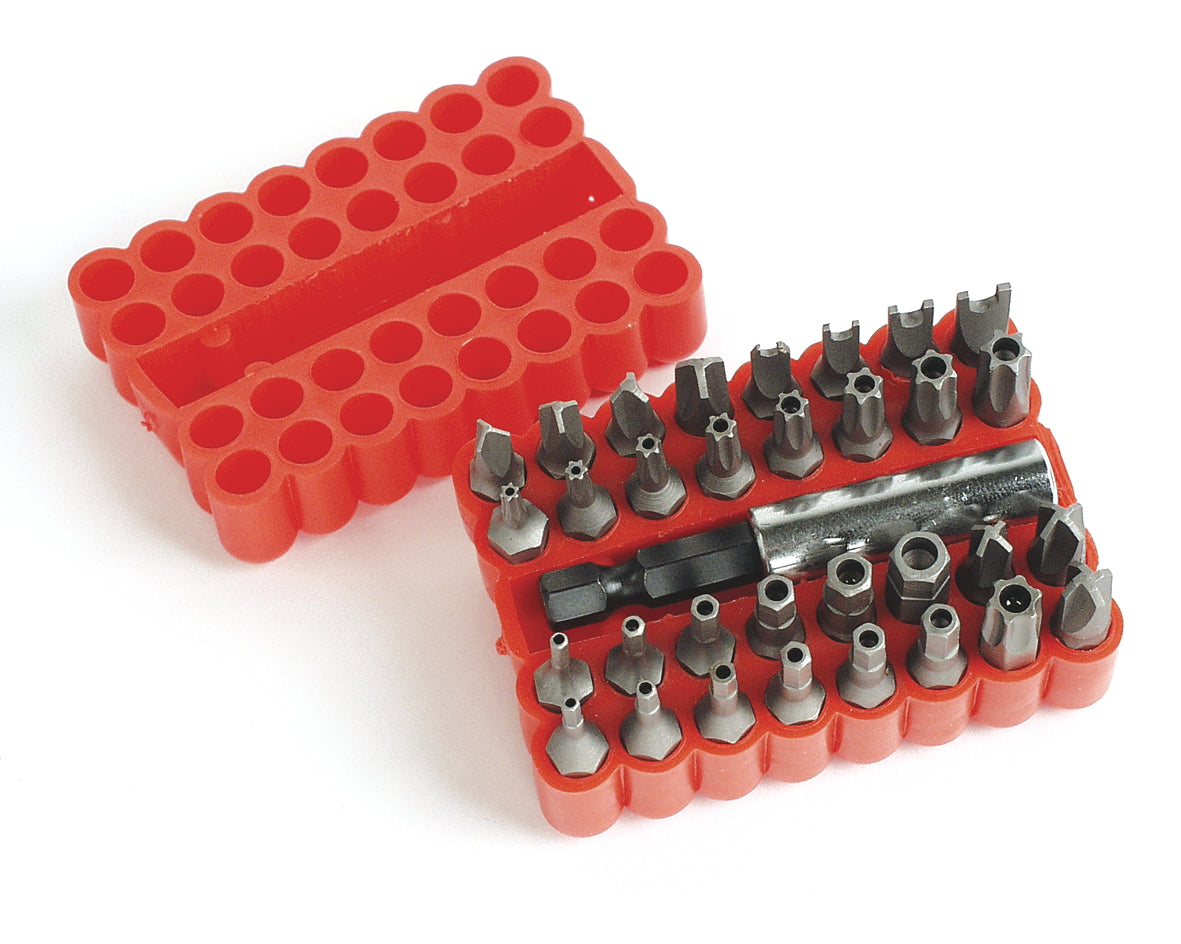 Set di punte Brüder Mannesmann in supporto 33 pezzi (hobby) - 297-33