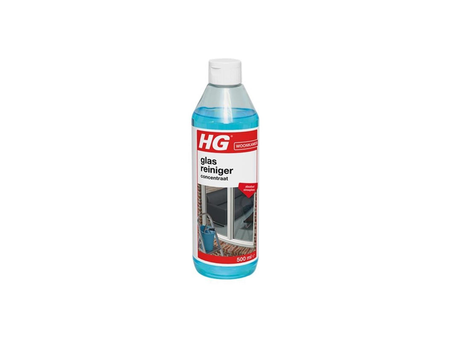 Hg glasreiniger concentraat 0,5 ltr