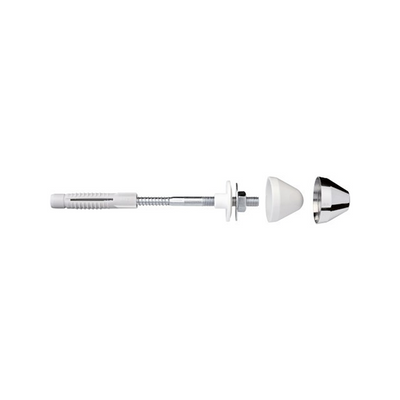 Celo 1069799 - set installazione orinatoio ub 10x140 cromo | 5 pezzi