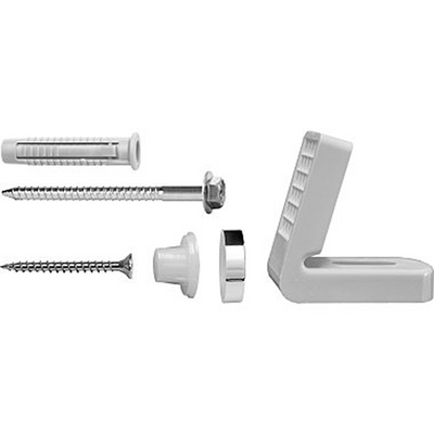 Mack 1069797 - set installazione WC a terra cromato | 1 pz