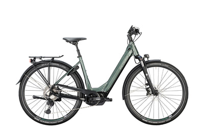 Bicicletta elettrica da trekking Victoria etouring 12.9 mod. 22 bici elettrica vittima. e-tour. 12.9 28 50 onda 11v verde