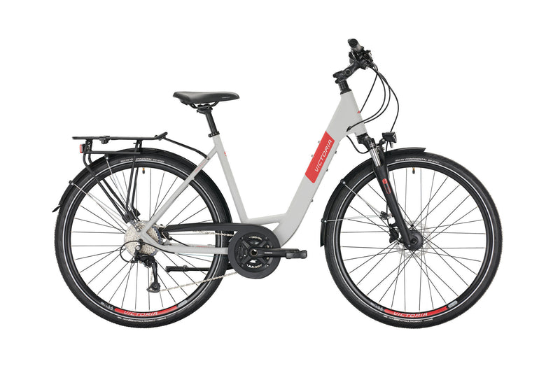 Victoria trekkingfiets trekking 4.7 mod. 22 bike vict.trekking 4.7 28 56 wave 18sp silver