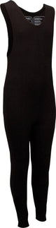 Avento schaatssalopette - junior - zwart - maat 152
