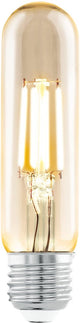Lampada LED Eglo - ø 4,8 cm - look vintage - E27 - T32 - ambra