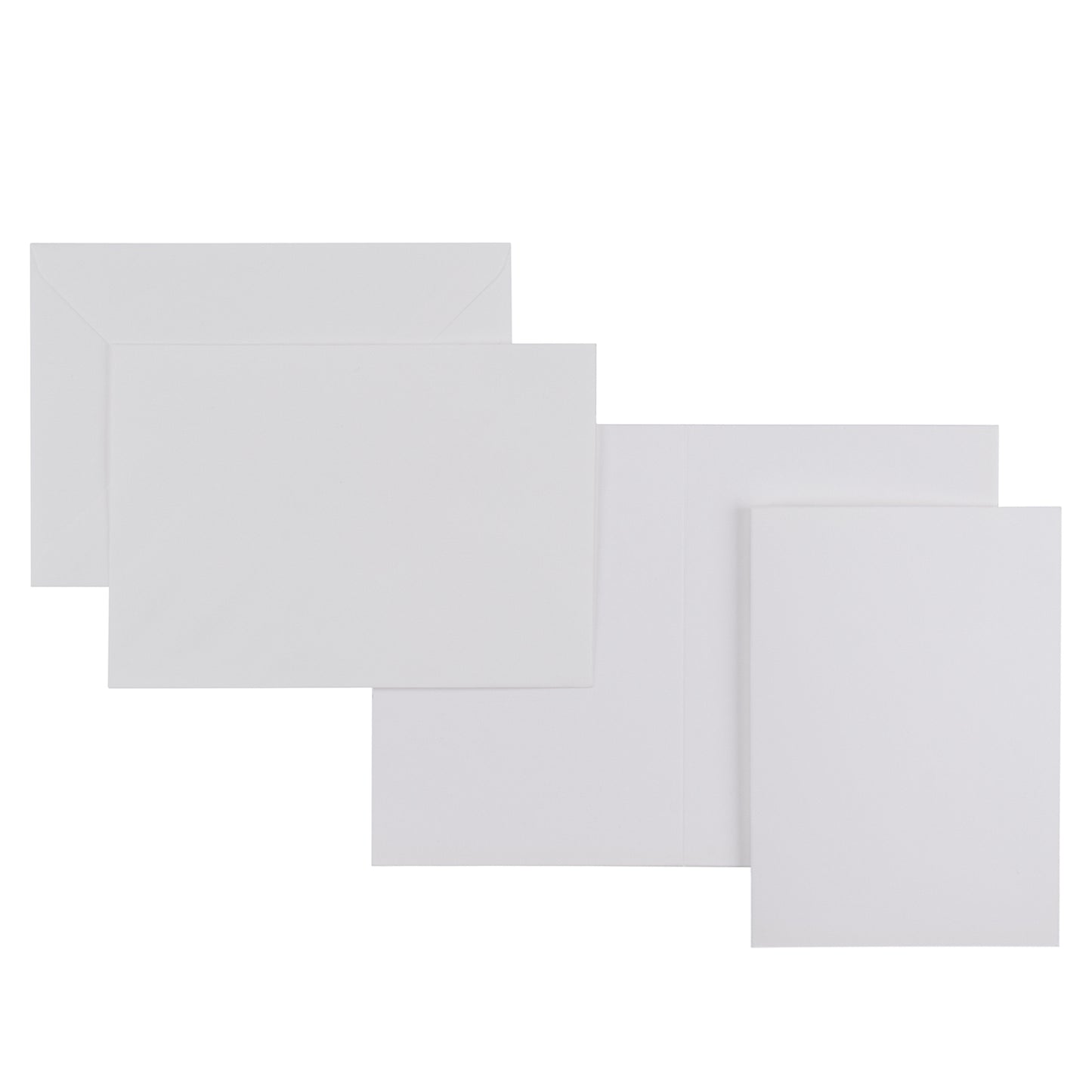 Firenze • set cartoncini + buste a6 bianco