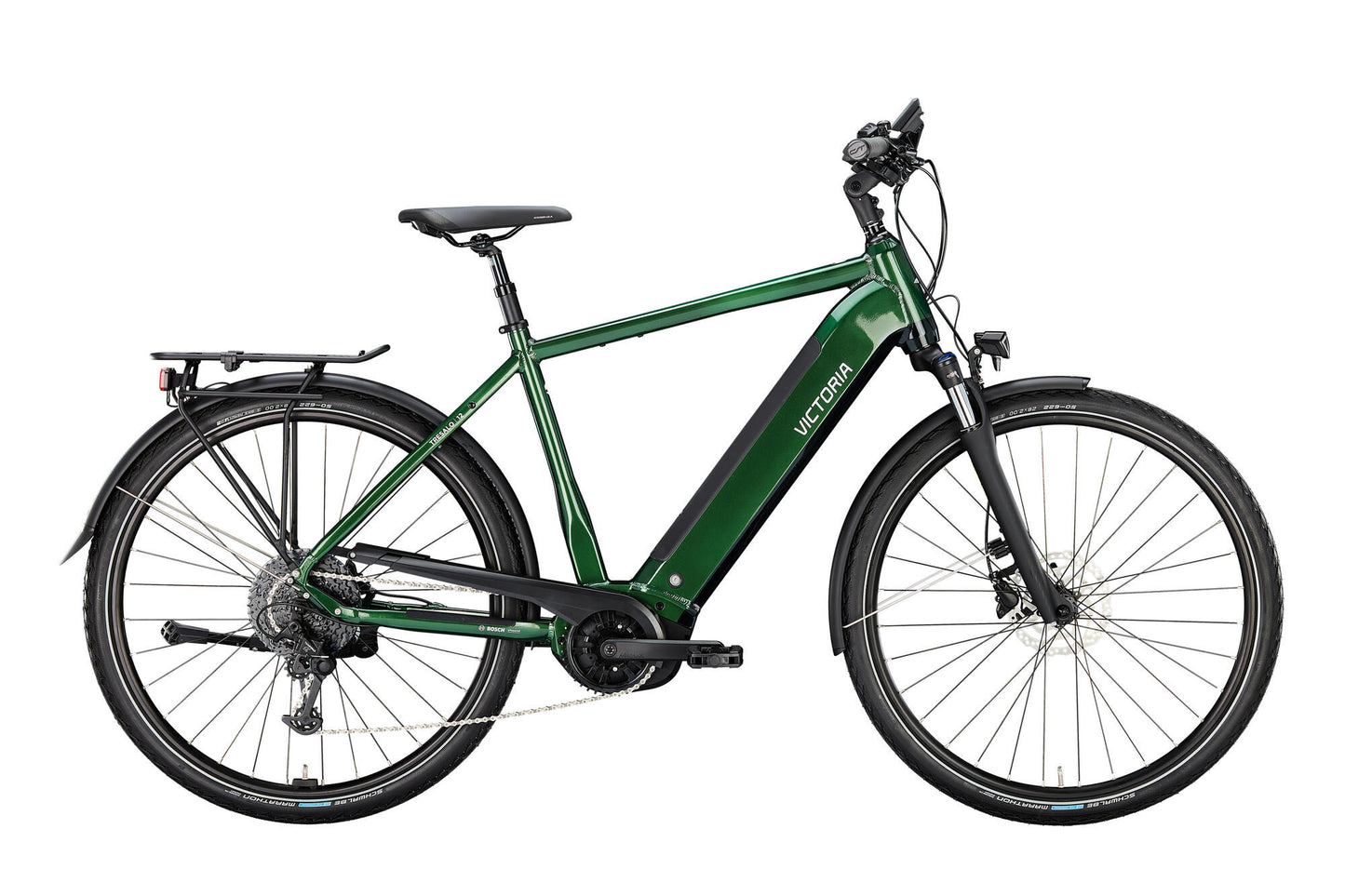 Victoria elektrische trekkingfiets tresalo 12 (#1) ebike vict. tresalo 12 28 50 9sp green