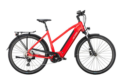 Victoria Electric Trekking Bike Tresalo 14 (#1) Ebike Vict. Tresalo 14 28 53 10sp trap.inf. rosso