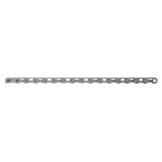 SRAM Chain Red E1 114 Silver sinistro