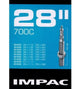 Imp Inner Band (por Schwalbe) SV28 Race, 28x1 ETRO 20 28-622 630, válvula: francés 60 mm
