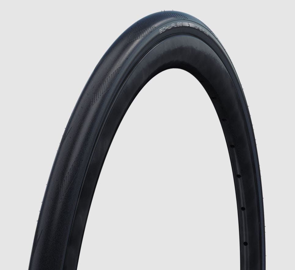 Schwalbe pneumatico uno più 700 x 25 sw riflesso