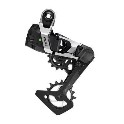 Descarrilación trasera de sram. Axs xplr rojo E1 10-46t plata