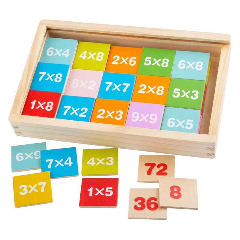 Tavoli didattici in legno Bigjigs - 81 pz.
