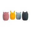 Animali da bagno in silicone Bigjigs - 4 pz.