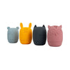 Animali da bagno in silicone Bigjigs - 4 pz.
