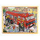 Puzzle in legno Bigjigs camion dei pompieri - 24 pezzi.