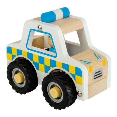 Coche de policía de madera Bigjigs