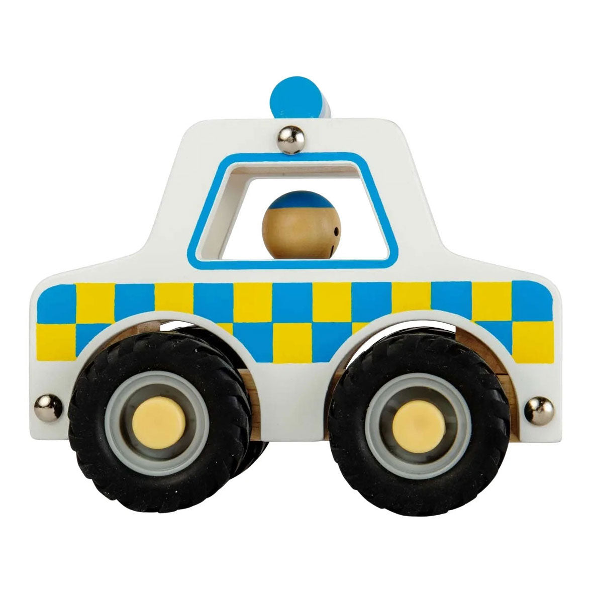 Bigjigs houten politie auto