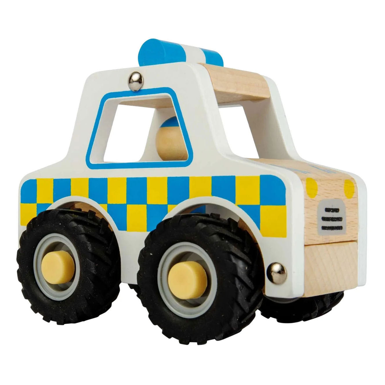 Bigjigs houten politie auto