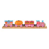 Tren de dulces de madera Bigjigs - 10 uds.