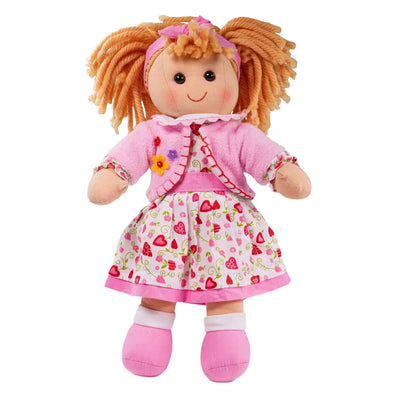 Bigjigs muñeca de tela Kelly - 35cm