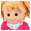Bigjigs muñeca de tela maggie - 35cm