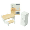 Mobili da cucina per case delle bambole in legno Bigjigs - 5 pezzi.