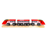 Bigjigs houten trein virgin pendolino - 5dlg. - afbeelding 1