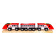 Pendolino vergine Bigjigs in legno - 5 pz.