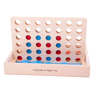 Bigjigs houten spel 4 op een lijn