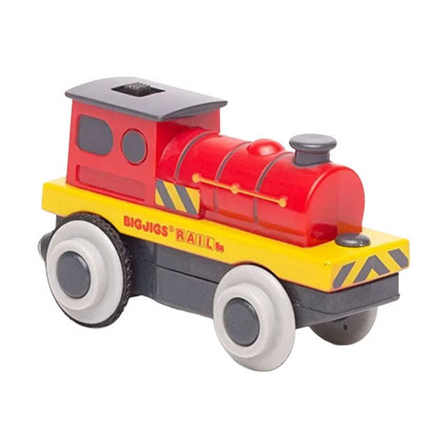 La gran locomotora roja de Bigjig