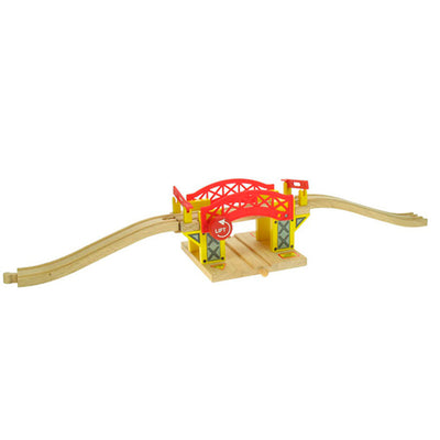 Bigjigs rieles de madera hefbrug