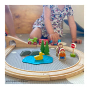 Bigjigs houten treinbaan - - 8-vormig - 26-delig - afbeelding 3