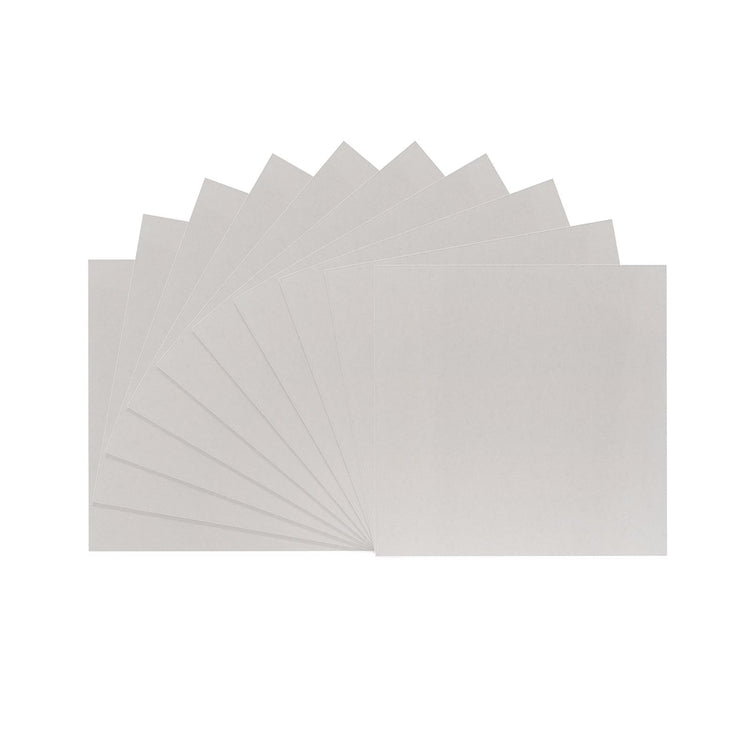 Vaessen creative • cartoncino grigio 1 mm 30,5x30,5 cm 10x