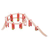 Bigjigs Wooden Rails Expansion Set di viadotto, 27dlg.