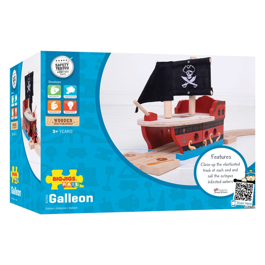 Bigjigs Wooden Rails Ship