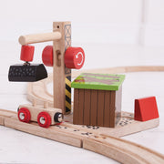 Bigjigs houten treinrails - kolenmijn - afbeelding 4
