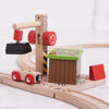 Bigjigs houten rails - steenkool mijn