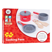 Bigjigs Houten Pannenset - afbeelding 2