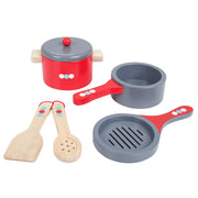 Bigjigs Houten Pannenset - afbeelding 1