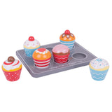 Bigjigs houten muffinset - afbeelding 3