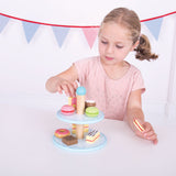 Bigjigs etagère met cupcakes - afbeelding 5