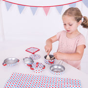Bigjigs Tinnen Pannenset, 10dlg. - afbeelding 3