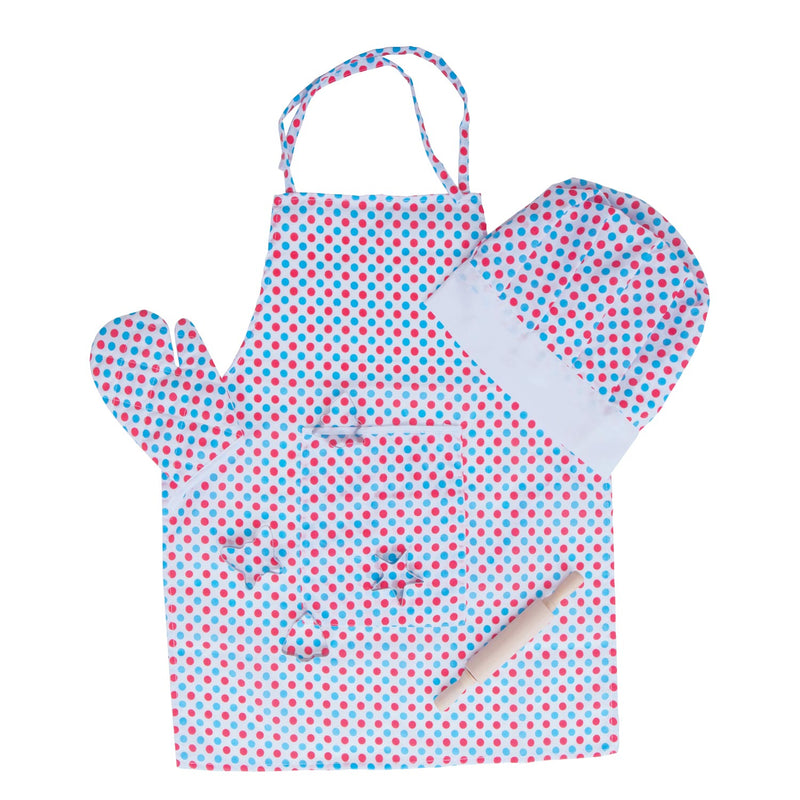 Juego de cocina del chef bigjigs estirado